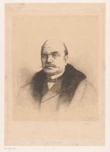 Portret van Victor Gillieaux, naar links