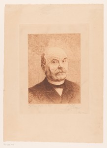 Portret van Victor Gillieaux, naar rechts