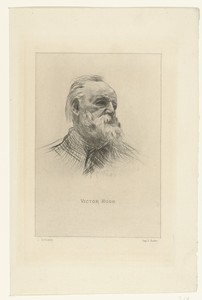 Portret van Victor Hugo