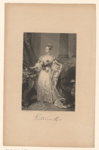 Portret van Victoria van het Verenigd Koninkrijk