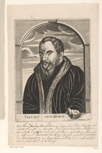 Portret van Viglius Zuichemus Ab Aytta