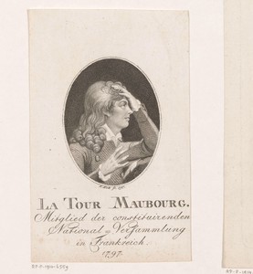 Portret van Viktor de Fay de Latour-Maubourg