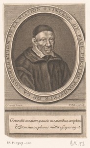 Portret van Vincent de Paul