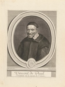 Portret van Vincent de Paul