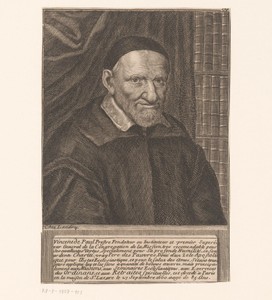 Portret van Vincentius a Paulo