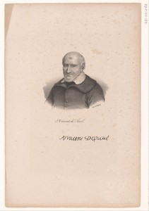 Portret van Vincentius a Paulo
