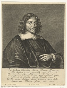 Portret van Vincentius Fabricius