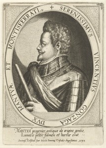 Portret van Vincenzo I Gonzaga, hertog van Mantua