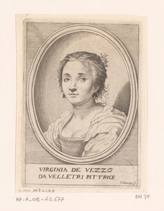 Portret van Virginia Vezzi