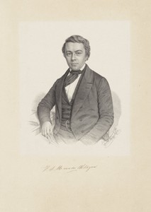 Portret van Volkert Simon Maarten van der Willigen