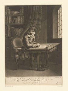 Portret van Voltaire