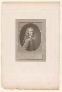 Portret van Voltaire