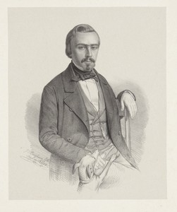 Portret van W. J. Kribs