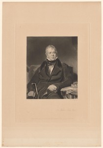 Portret van Walter Scott