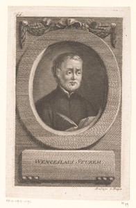 Portret van Wenceslaus Sturm