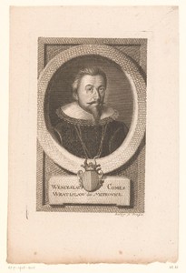 Portret van Wenzel, Freiherr von Wratislaw