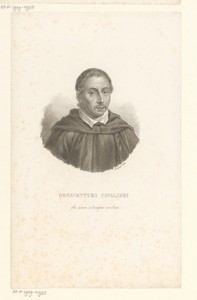 Portret van wetenschapper Bonaventura Cavalieri