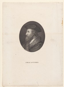 Portret van wetenschapper Girolamo Fracastoro