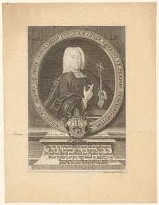 Portret van Wilhelm Adam Drommer