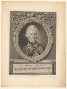 Portret van Wilhelm Adolph von Braunschweig-Wolfenbüttel