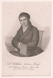Portret van Wilhelm Andreas Haase