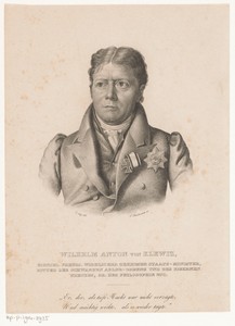 Portret van Wilhelm Anton Klewitz