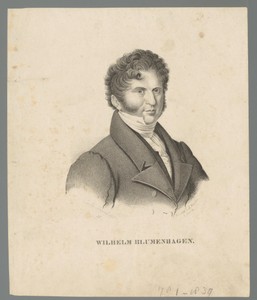 Portret van Wilhelm Blumenhagen