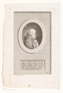 Portret van Wilhelm Ernst Christiani