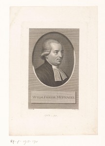 Portret van Wilhelm Friedrich Hufnagel