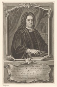 Portret van Wilhelm Gottlieb Tafinger