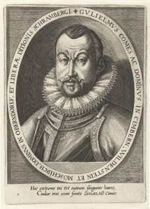 Portret van Wilhelm graaf van Zimmern