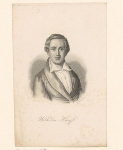 Portret van Wilhelm Hauff