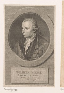 Portret van Wilhelm Heinse