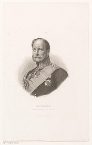 Portret van Wilhelm I, keizer van Duitsland