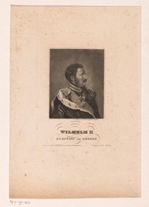 Portret van Wilhelm II von Hessen-Kassel