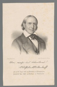 Portret van Wilhelm Middendorff