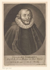 Portret van Wilhelm Schickard