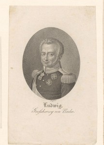 Portret van Wilhelm von Baden