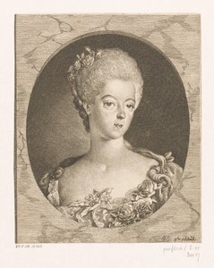 Portret van Wilhelmina van Pruisen