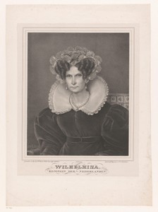 Portret van Wilhelmina van Pruisen
