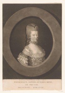 Portret van Wilhelmina van Pruisen