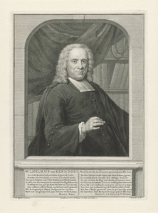 Portret van Wilhelmus van Eenhoorn
