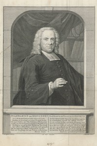 Portret van Wilhelmus van Eenhoorn