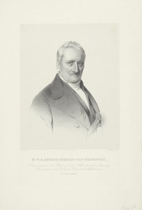 Portret van Willem Boudewijn Donker Curtius van Tienhoven