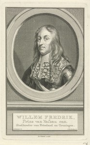 Portret van Willem Frederik, graaf van Nassau-Dietz