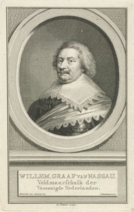 Portret van Willem, graaf van Nassau