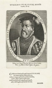 Portret van Willem, hertog van Gulik en Kleef