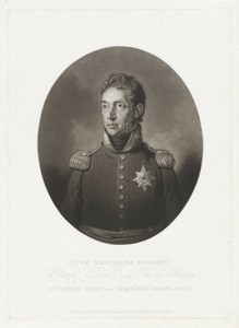 Portret van Willem I Frederik, koning der Nederlanden