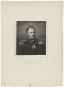 Portret van Willem I Frederik, koning der Nederlanden