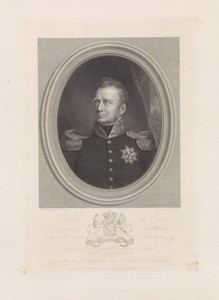 Portret van Willem I Frederik, koning der Nederlanden